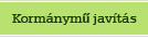 Kormánymű javítás